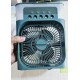 Air Cooler Fan Humidifier Fan Water Mist Fan Blue