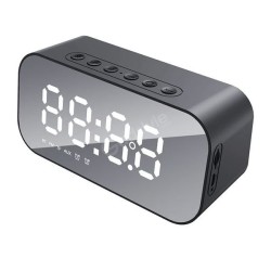 AR109 Multifunctional Wireless LED clock Bluetooth speaker Alarm Clock FM Radio