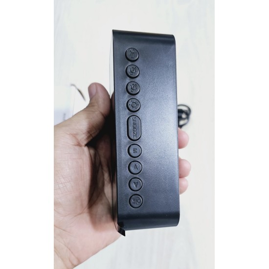 AR109 Multifunctional Wireless LED clock Bluetooth speaker Alarm Clock FM Radio