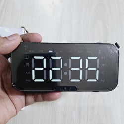 AR109 Multifunctional Wireless LED clock Bluetooth speaker Alarm Clock FM Radio