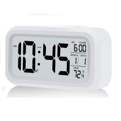 Digital Alarm Clock Backlight Calendar Temperature Table Clocks