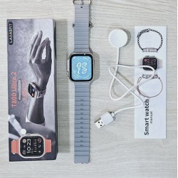 T800 Ultra 2 Smartwatch Bluetooth Calling Series 9 Silver