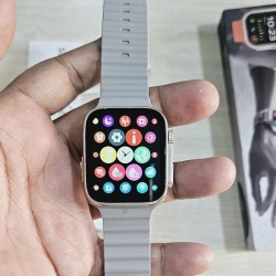 T800 Ultra 2 Smartwatch Bluetooth Calling Series 9 Silver