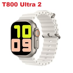 T800 Ultra 2 Smartwatch Bluetooth Calling Series 9 Silver