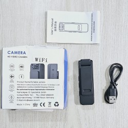 WD2 Mini Clip Wifi Body Camera HD 1080P Night Vision