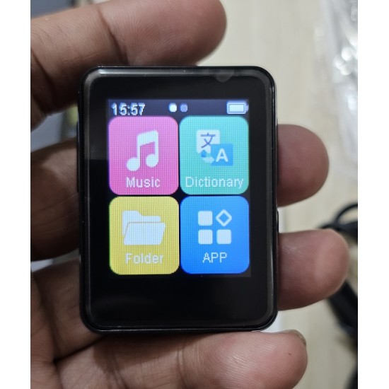 YP3 Bluetooth MP3 MP4 Music Player Full Touch FM Black