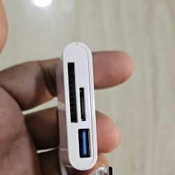 3 in 1 OTG Type C Card Reader HUB