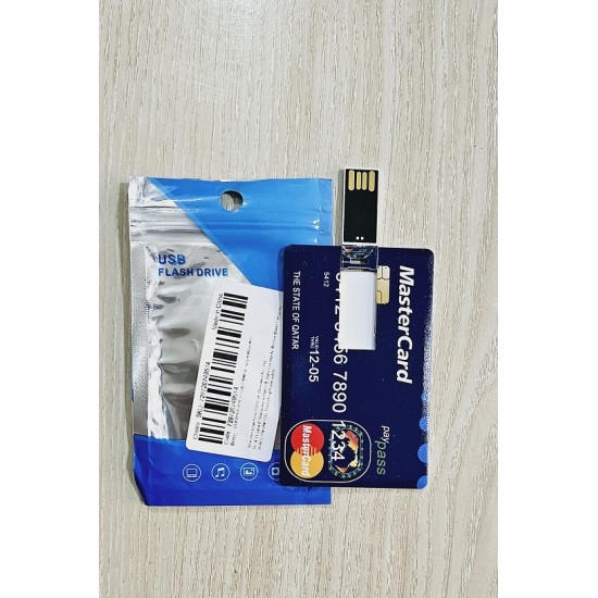 64GB Slim Credit Card USB Flash Drive Pendrive