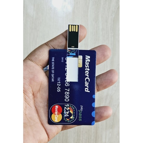 64GB Slim Credit Card USB Flash Drive Pendrive