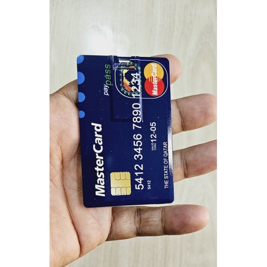 64GB Slim Credit Card USB Flash Drive Pendrive
