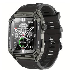 Gw55 Sport Smart Watch 2.02 Inch Screen Compass Bt Call 3ATM IP68 Waterproof Ai Voice Smartwatch