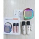 K12 RGB Wireless Karaoke Bluetooth Speaker With Two Microphone 