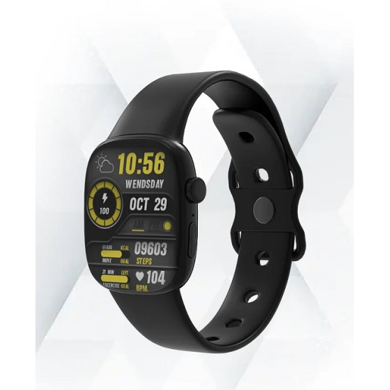 L68 Smart Watch HD Color 2.0 inch Display Bluetooth Call Game Black