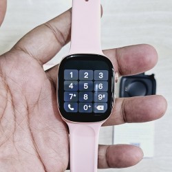 L68 Smart Watch HD Color 2.0 inch Display Bluetooth Call Game Pink