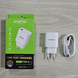 Oraimo 18W Fast Charging Charger With Type-C Cable