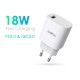 Oraimo 18W Fast Charging Charger With Type-C Cable