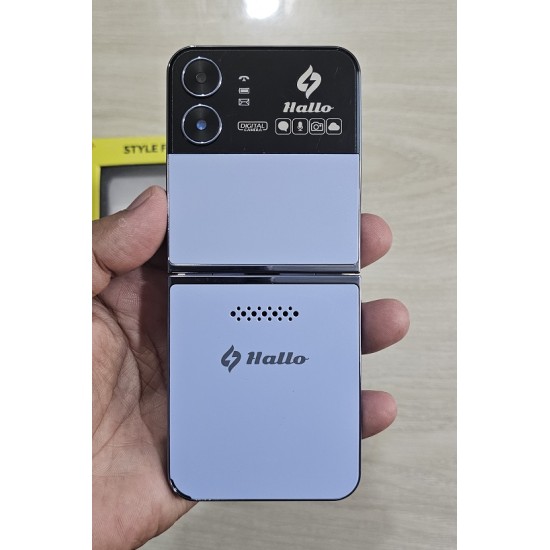 Hallo Style Foldable Phone Four Sim Warranty