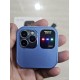 i16 Pro Flip Phone FM Radio Magic Voice Blue