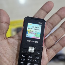 Maximum MB30 Mini Button Phone Dual Sim Warranty Black