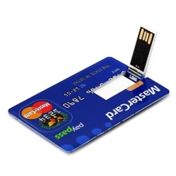 256GB Slim Credit Card USB Flash Drive pendrive
