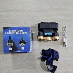 AR54 5 LED Head Lamp USB Rechargeable Headlight