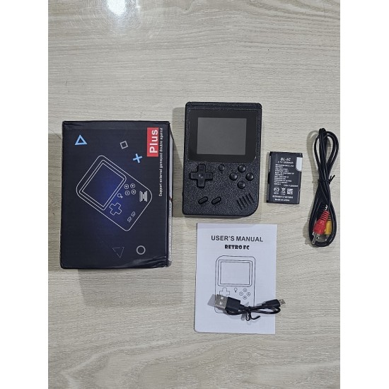 SUP Game Box 500 in 1 Kids Game Player Black