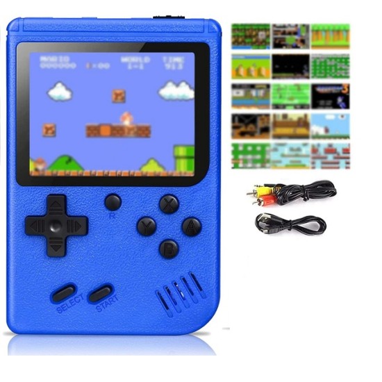 SUP Game Box 500 in 1 Kids Game Player Blue