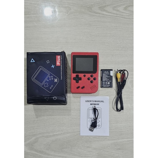SUP Game Box 500 in 1 Kids Game Player Red