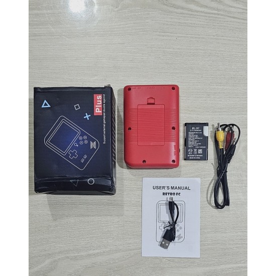 SUP Game Box 500 in 1 Kids Game Player Red