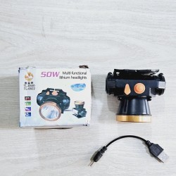 TL855 LED Head Lamp Flash Light With COB