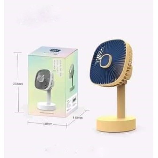 JIVI P11 Desktop Fan Rotating Rechargable 2000mAh