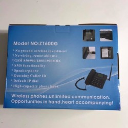 Desk Phone ZT600G Land Phone Dual Sim FM Radio