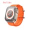 Hoco Y12 Ultra Smartwatch Waterproof Wireless Charger Calling Watch 8 - Orange
