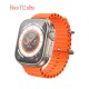 Hoco Y12 Ultra Smartwatch Waterproof Wireless Charger Calling Watch 8 - Orange