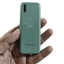 Micronex MX54 Super Slim Mini Phone Dual Sim Warranty - Green