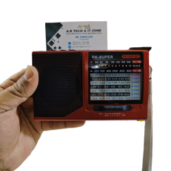 RK Super 9803 Bluetooth FM Radio 9 Band With USB/SD Player