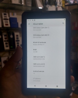 Mycell Mypad T7 Tablet Pc 2GB RAM 16GB Storage Dual Sim Android 10.0