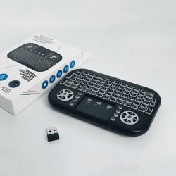 A8 Bluetooth Wireless Keyboard Dual Mode Touchpad Backlit