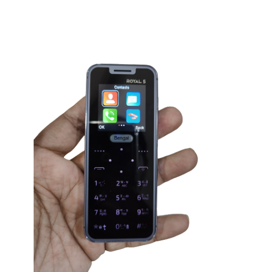 Bengal Royel 5 Super Slim Mini Phone Touch Button  With Warranty 