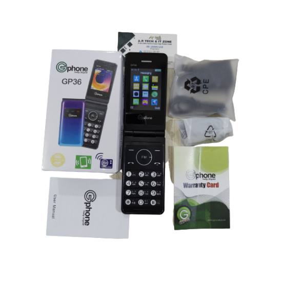 Gphone GP36 Folding Phone FM Radio With Warranty