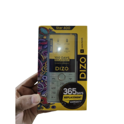 Realme Dizo Star 400 Feature Phone With 100 Days Replacement Warranty