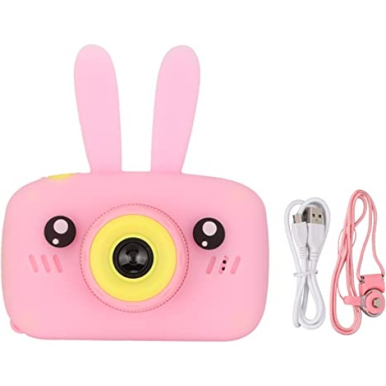 X18 Kids Video Camera For Video And Picture With Silicon Cover - Pink