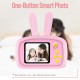 X18 Kids Video Camera For Video And Picture With Silicon Cover - Pink