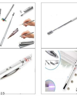 5 in 1 Laser Pointer Light Pen Extendable Head
