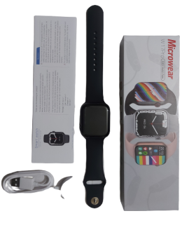 Microwear W17 Pro Smartwatch Wireless Charger Calling Waterproof - NEW
