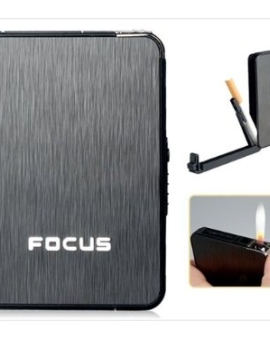 Focus JD-YH003 Cigarette Case With Lighter 