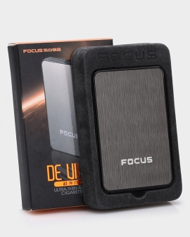 Focus JD-YH003 Cigarette Case With Lighter 