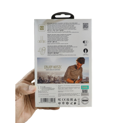 Hoco ES64 Sports Bluetooth Earphone Wireless Neckband 30 Hour Charge Hoco ES64 Sports Bluetooth Earphone Wireless Neckband 30 Hour Charge