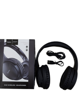 Hoco W40 Wireless Bluetooth Headphone TF Card - Original - Black
