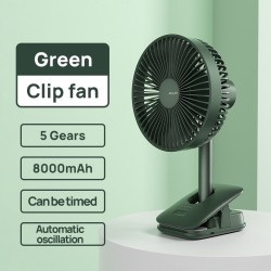 Jisulife FA13R Clip Fan 8000mAh Battery Rechargeable